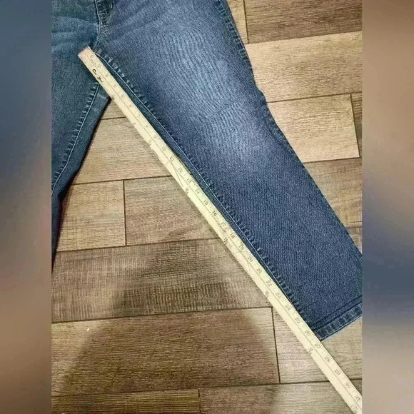 Jessica Simpson Forever Skinny Blue Jeans Size 32 Women's Dark Wash Ankle Jeans - Picture 3 of 7